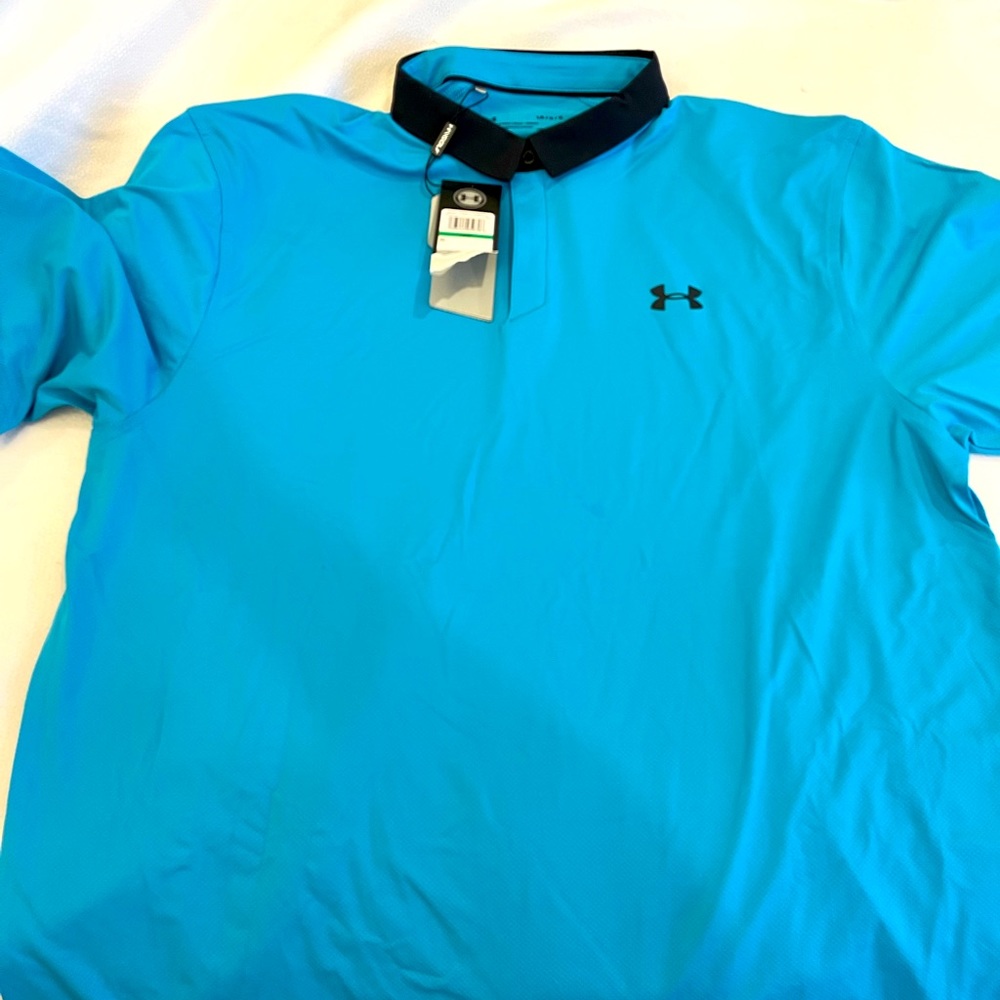 Mens Under Armour Golf shirt size large